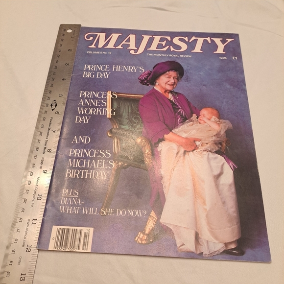Majesty Magazine Volume 5 No 10 February 1985 Printed In England Royal Family - Picture 9 of 9